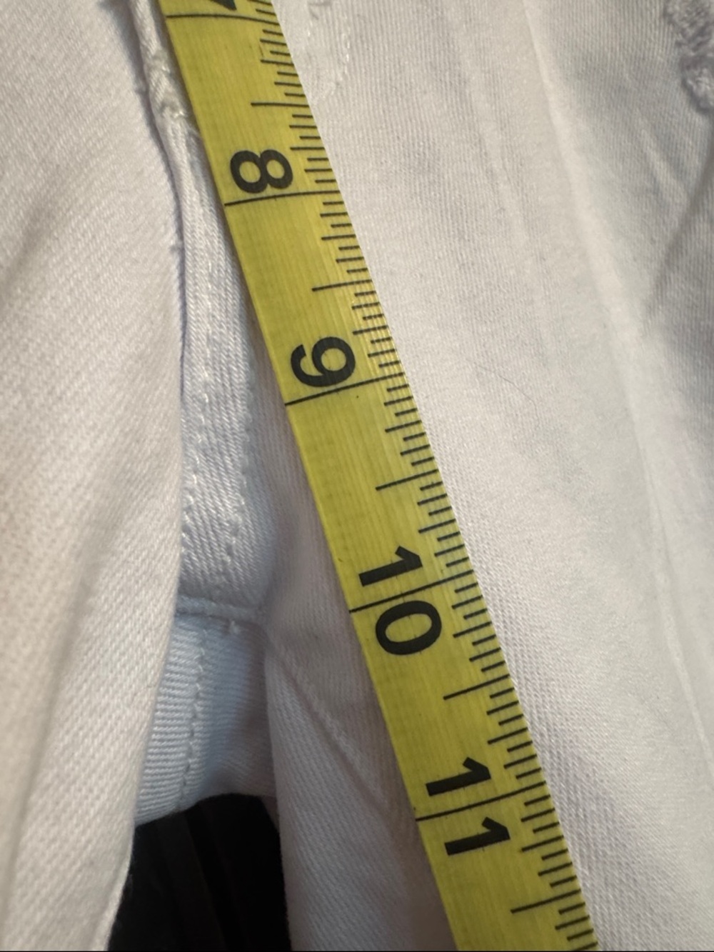 Flying Monkey White Distressed Flare Jeans - Picture 9 of 10